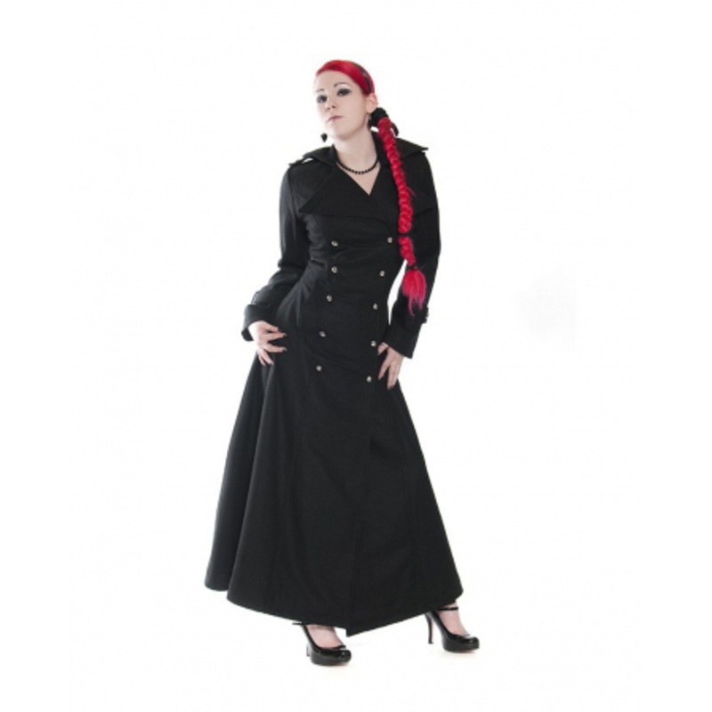 Gothic Coat With Double Row M