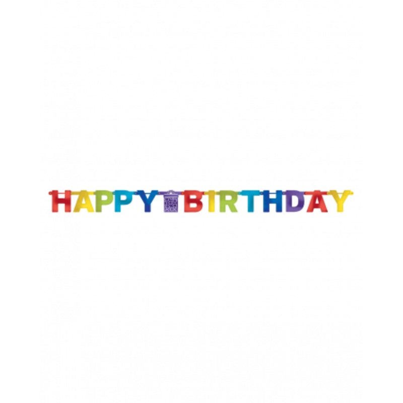 Happy Birthday Party Garland