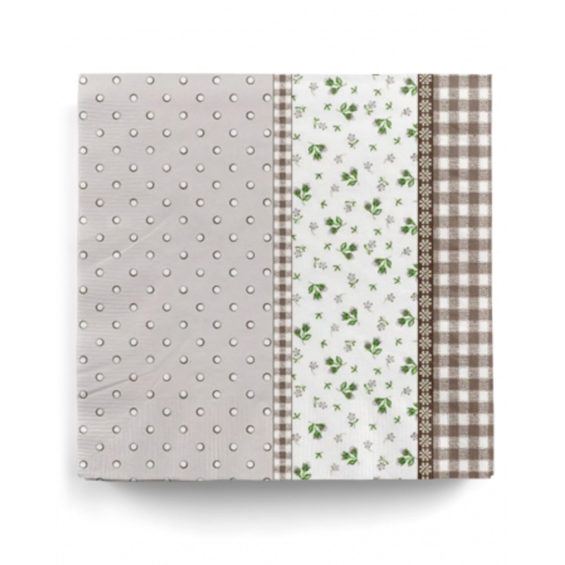 Napkins Spring Taupe 20 Pcs.