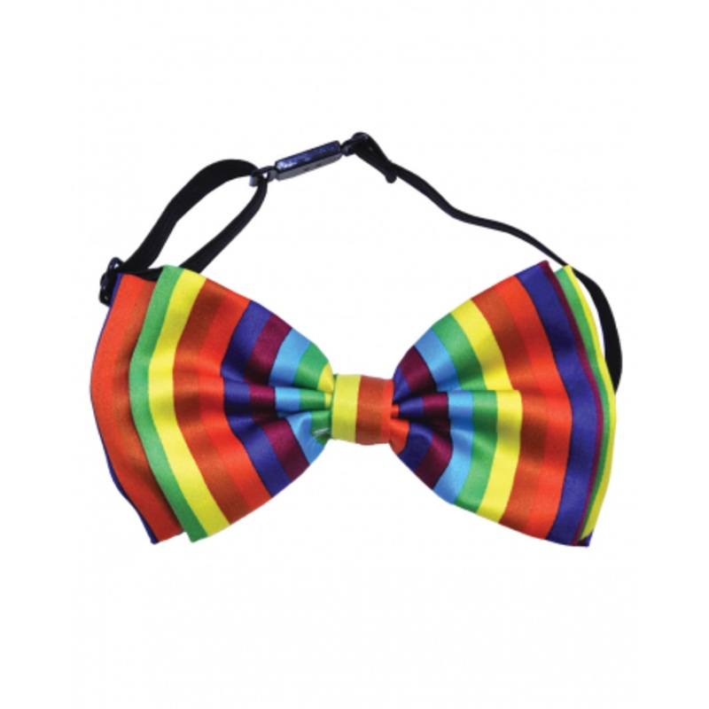 Rainbow Bow Tie