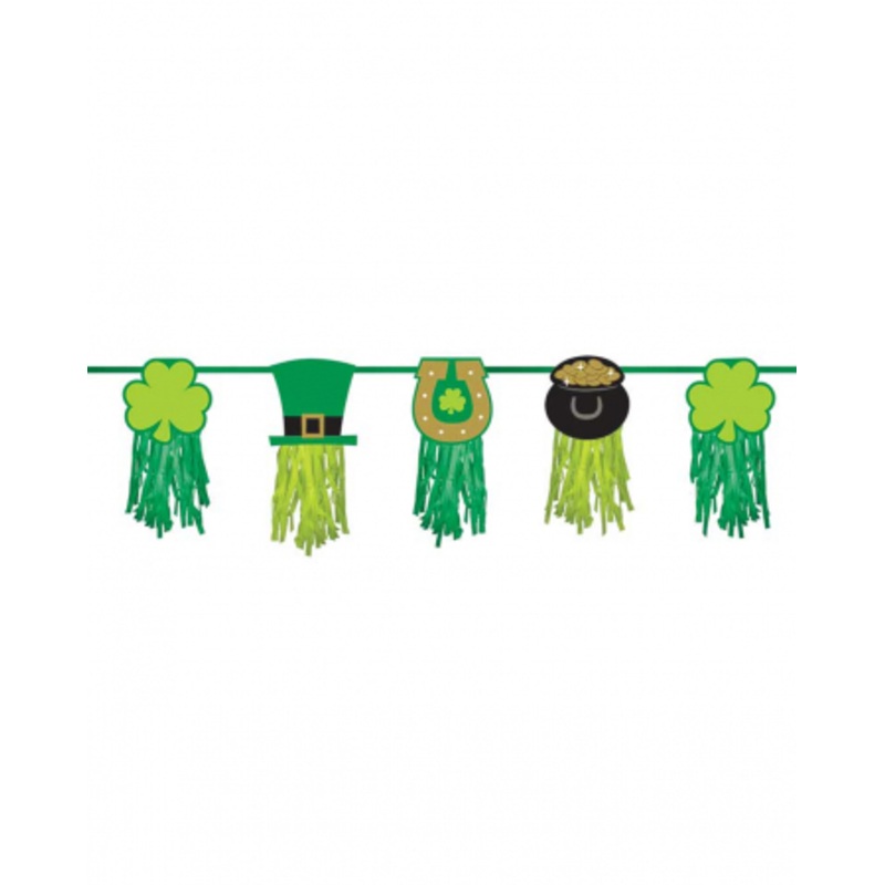 St. Patrick's Day Garland With Motif 2.43m