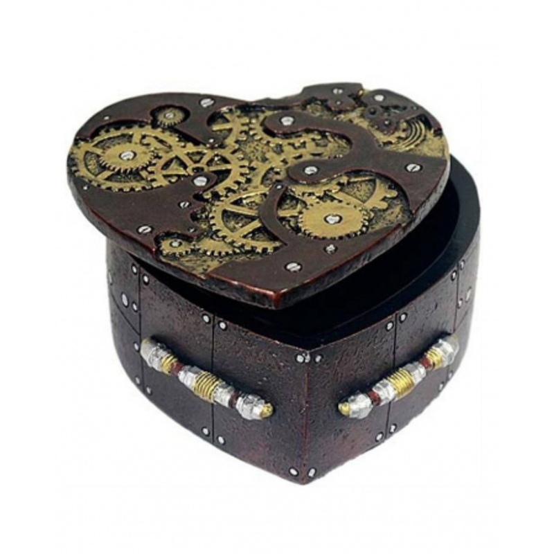 Steampunk Heart Casket