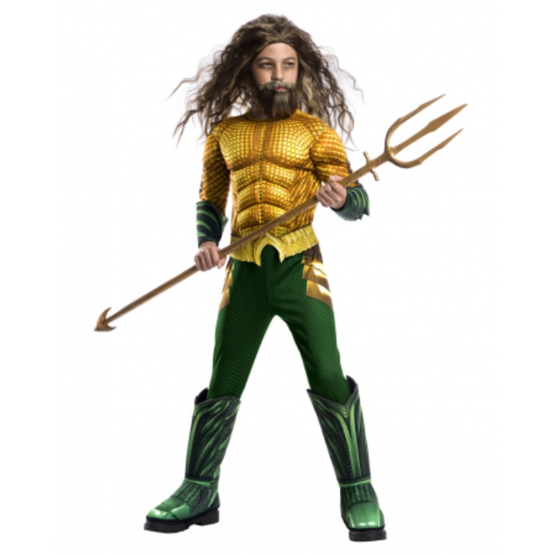 Aquaman Muscle Child Costume Deluxe S