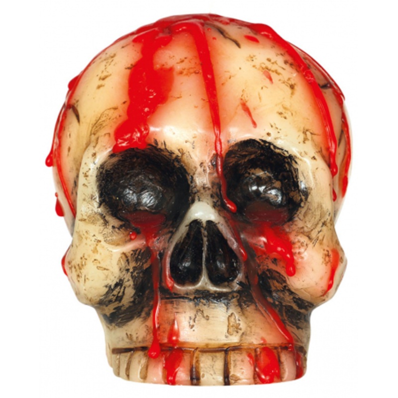 Bloody Skull Candle 10cm