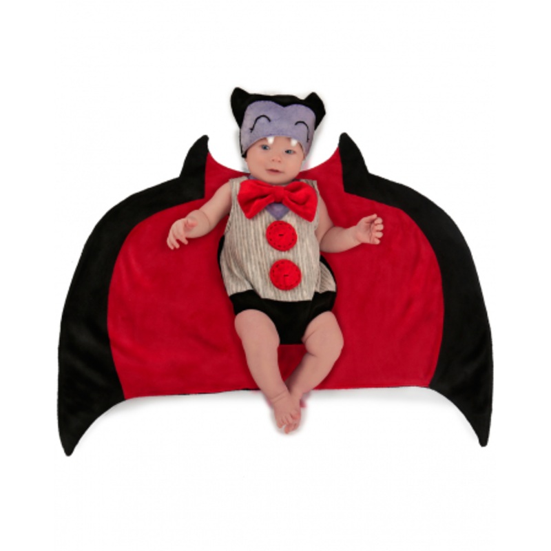 Dracula Bat Baby Costume 0-3 Monate