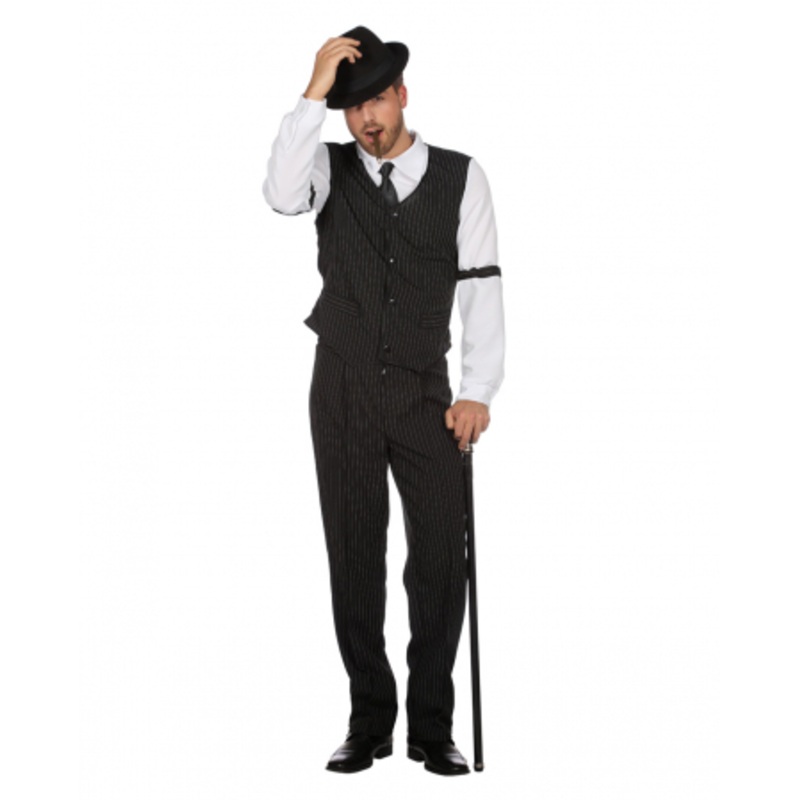 Gangster Men Costume 48
