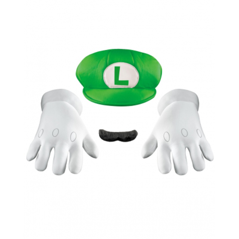 Luigi Accessory Set For Adults
