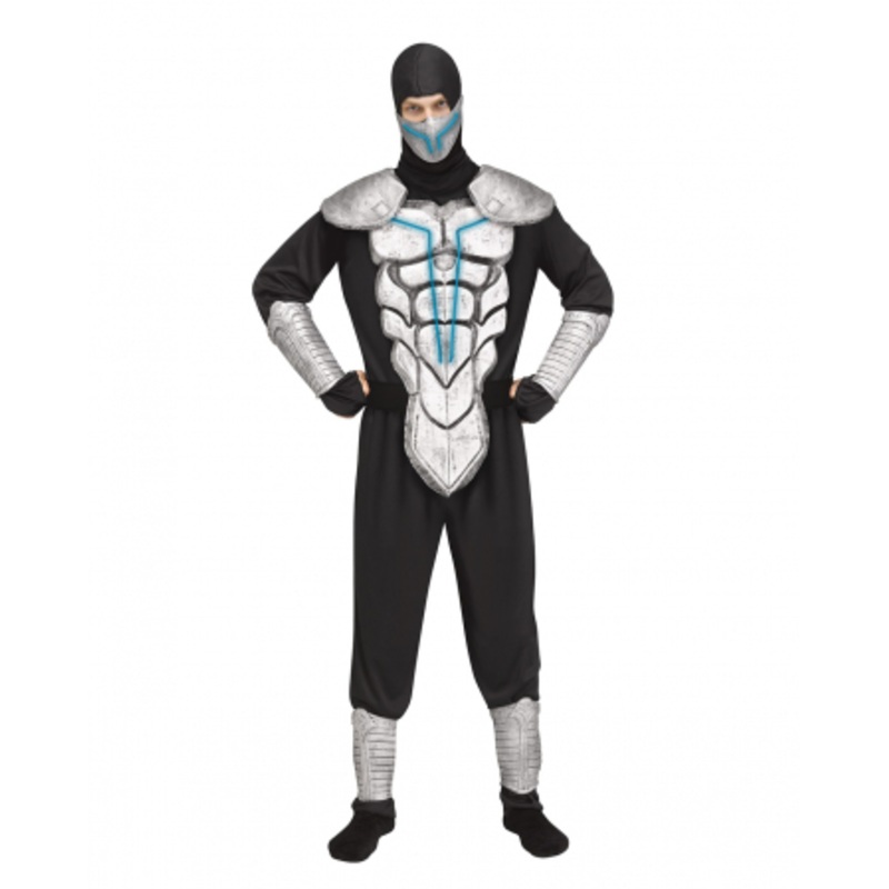 Ninja Fighter Costume With Luminous Effect