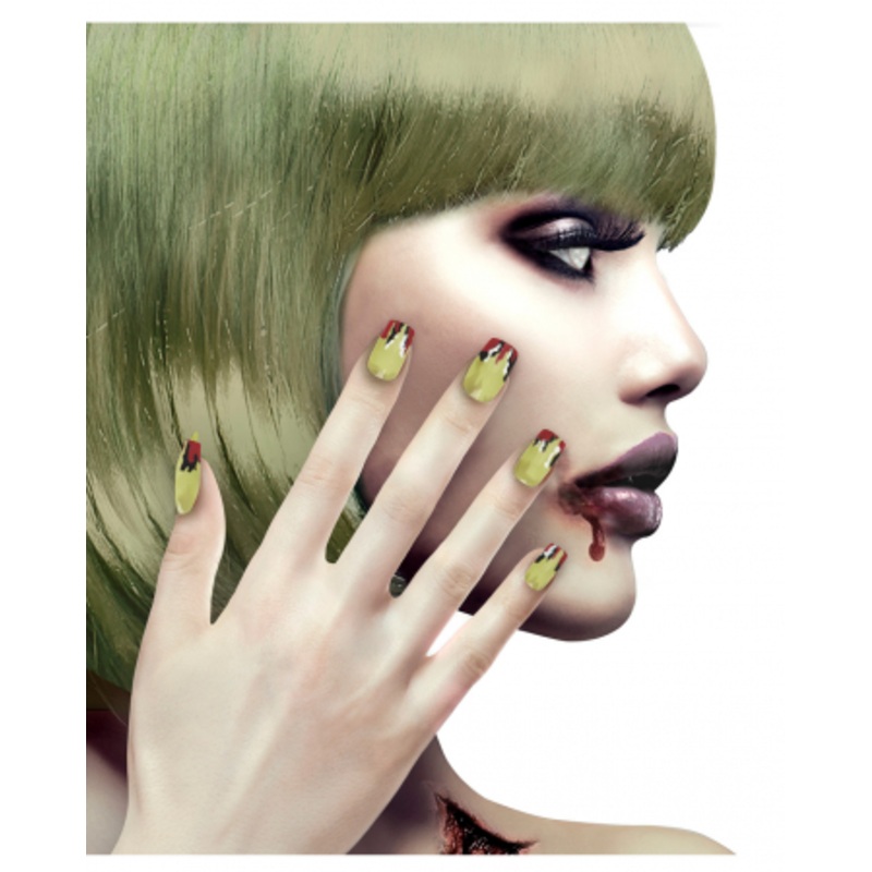Zombie Fingernails 12 Pcs.