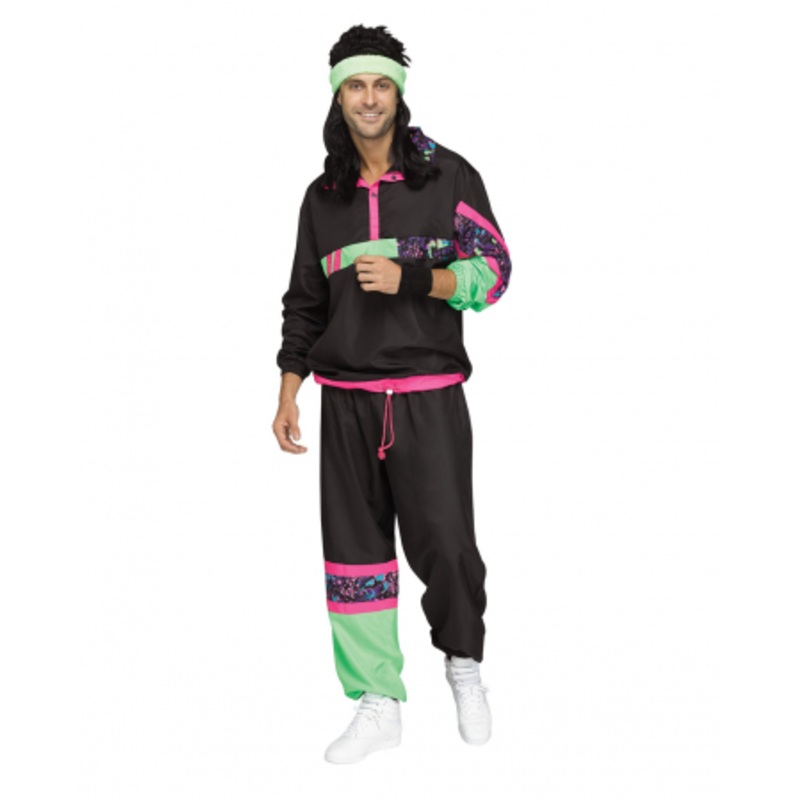 80's Bad Taste Tracksuit For Men One Size