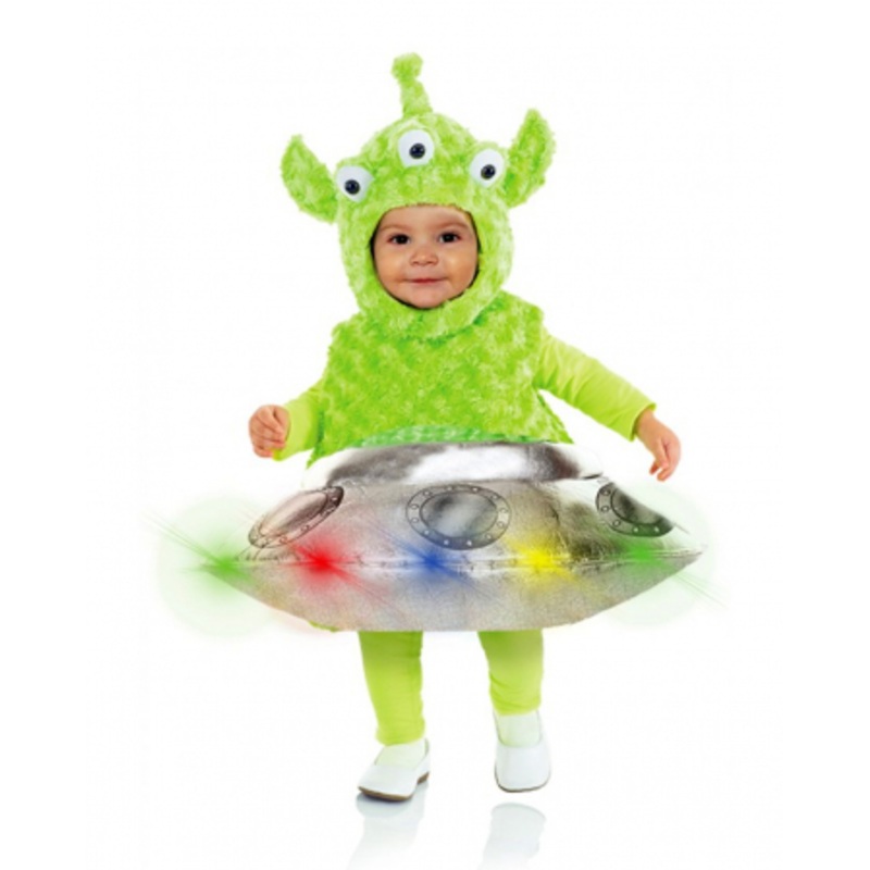Alien & Ufo With LED's Toddler Costume M