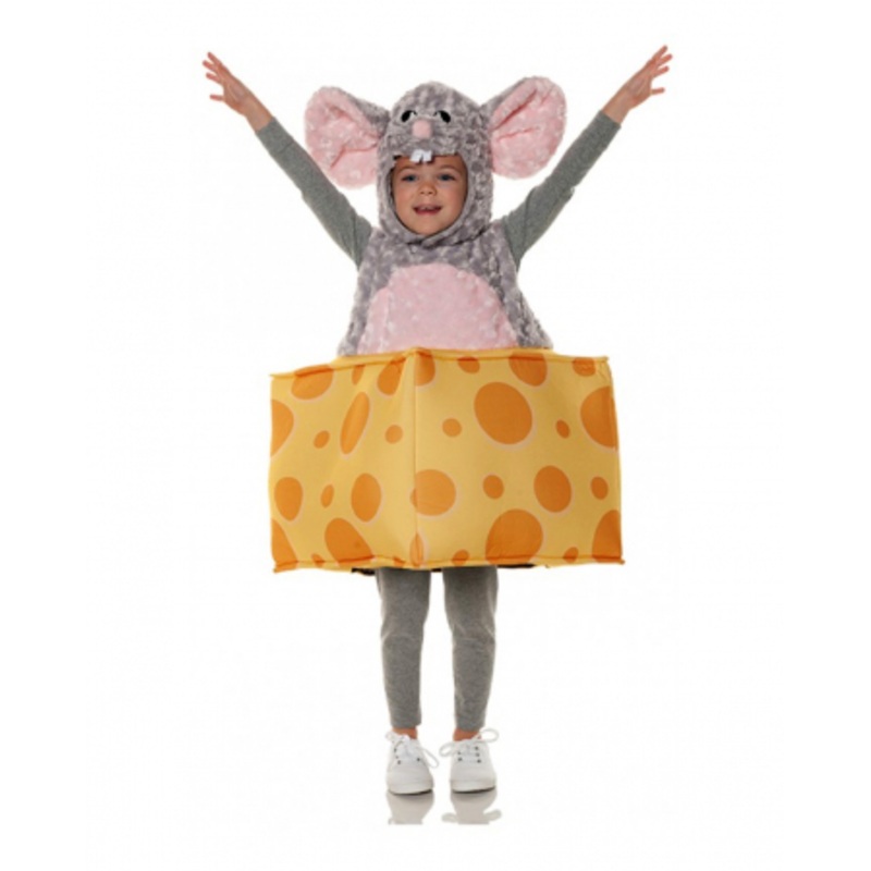 Cute Mouse With Cheese Toddler Costume M