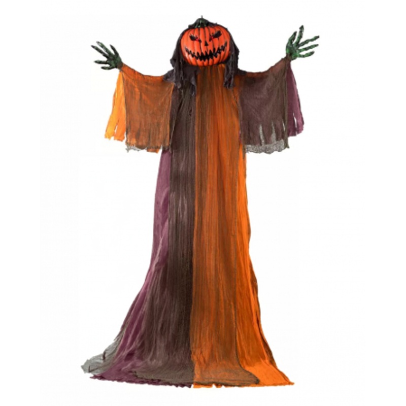 Giant Pumpkin Hanging Decoration With Light 360cm