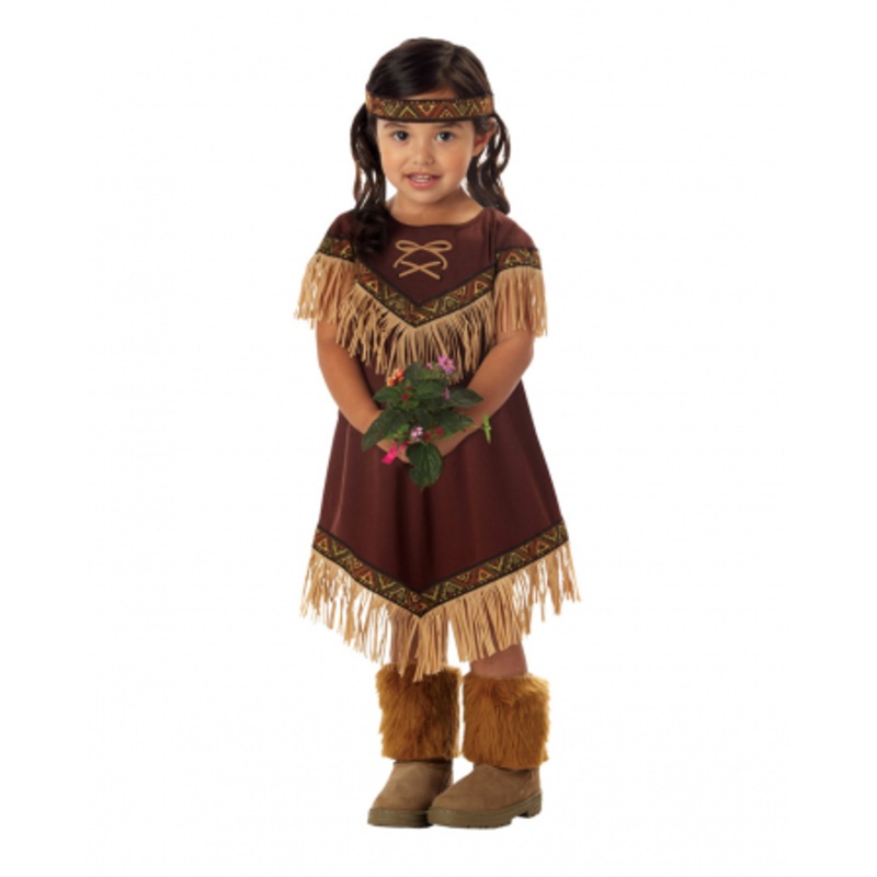 Little Indian Princess Toddler Costume XS 4-6 Jahre