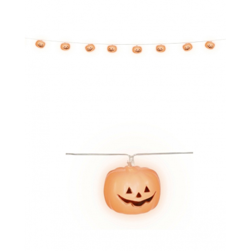 Pumpkin Light Chain With 12 LEDs 180 Cm