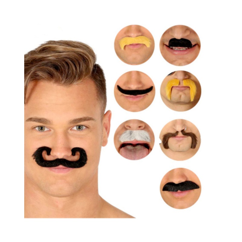 Self-adhesive Mustache Set 6 Pcs.