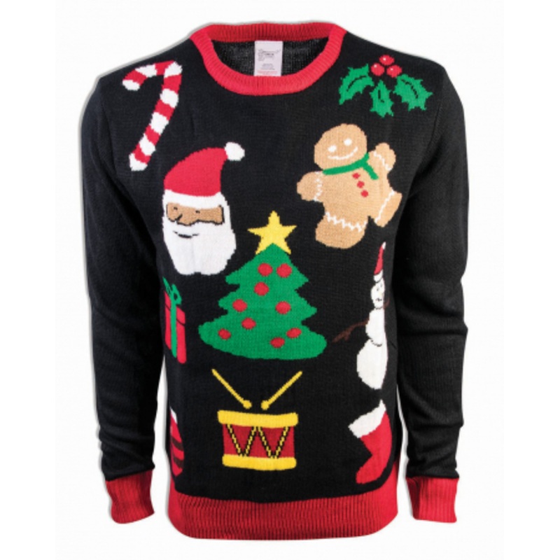 X-Mas Motives Christmas Sweater S