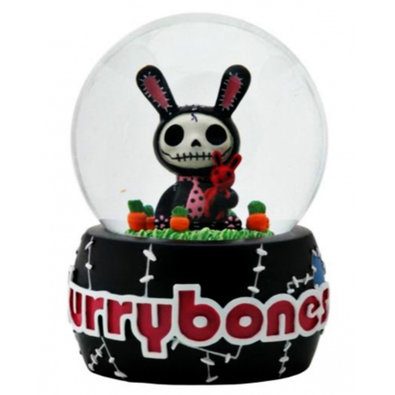 Black Bun Bun - Furrybones "Snow Globe"