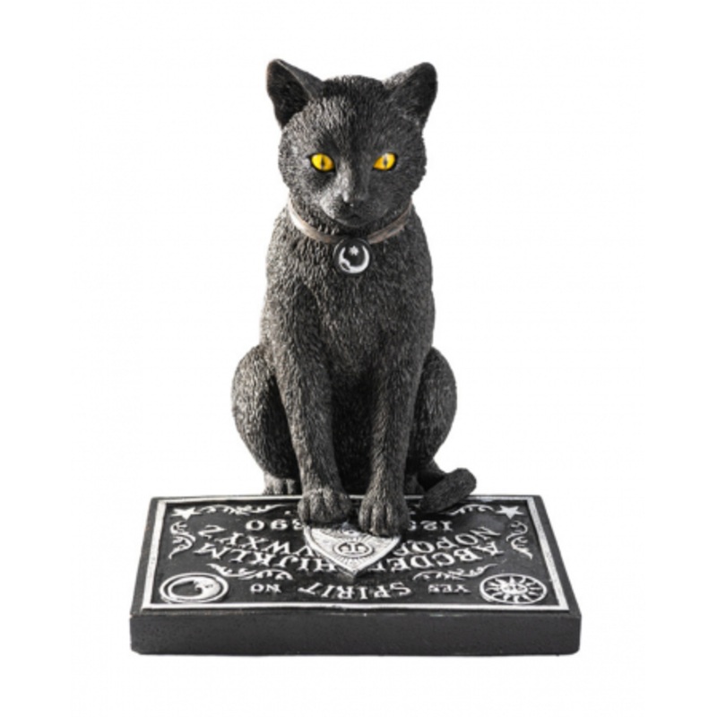 Black Cat With Ouija Board