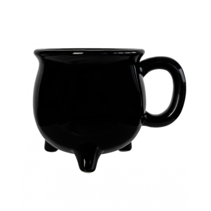 Black Witch's Cauldron Mug 400ml
