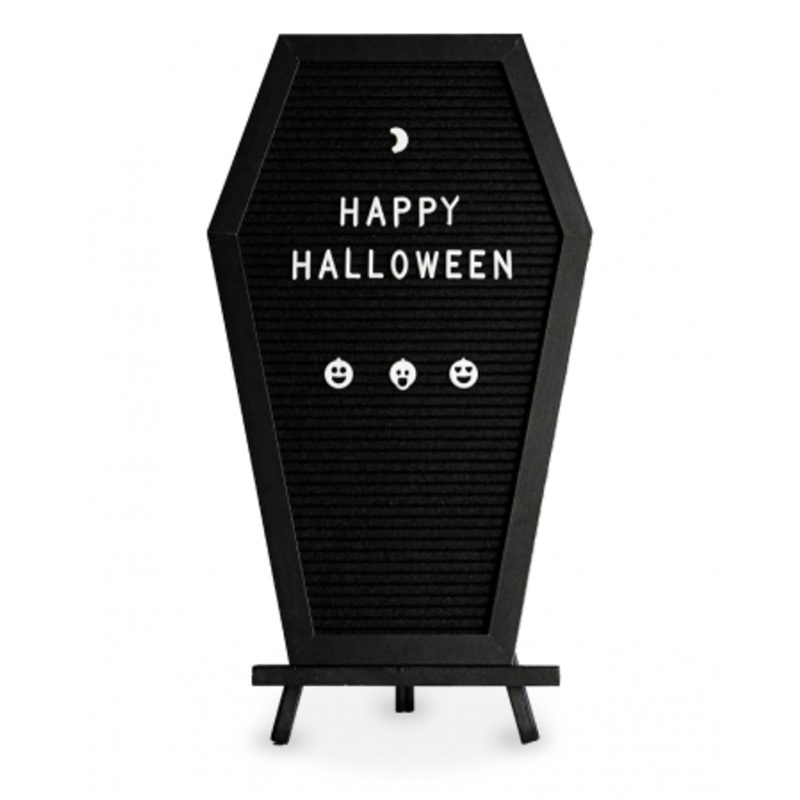 Coffin Letter Board