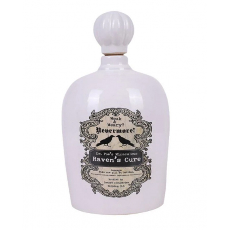 Gothic Poison Bottle "Ravens Cure"