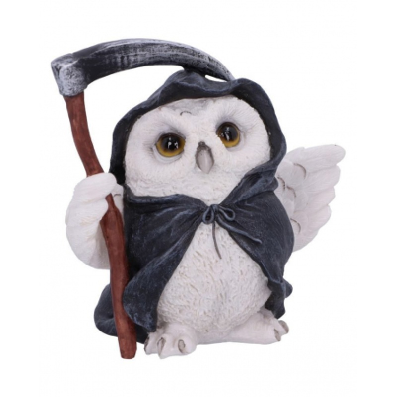 Grim Reaper Owl With Scythe 12,5cm