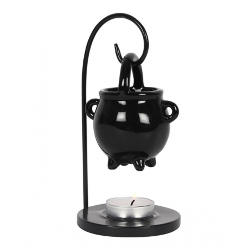 Hanging Witch Cauldron Scented Oil & Tealight Holder