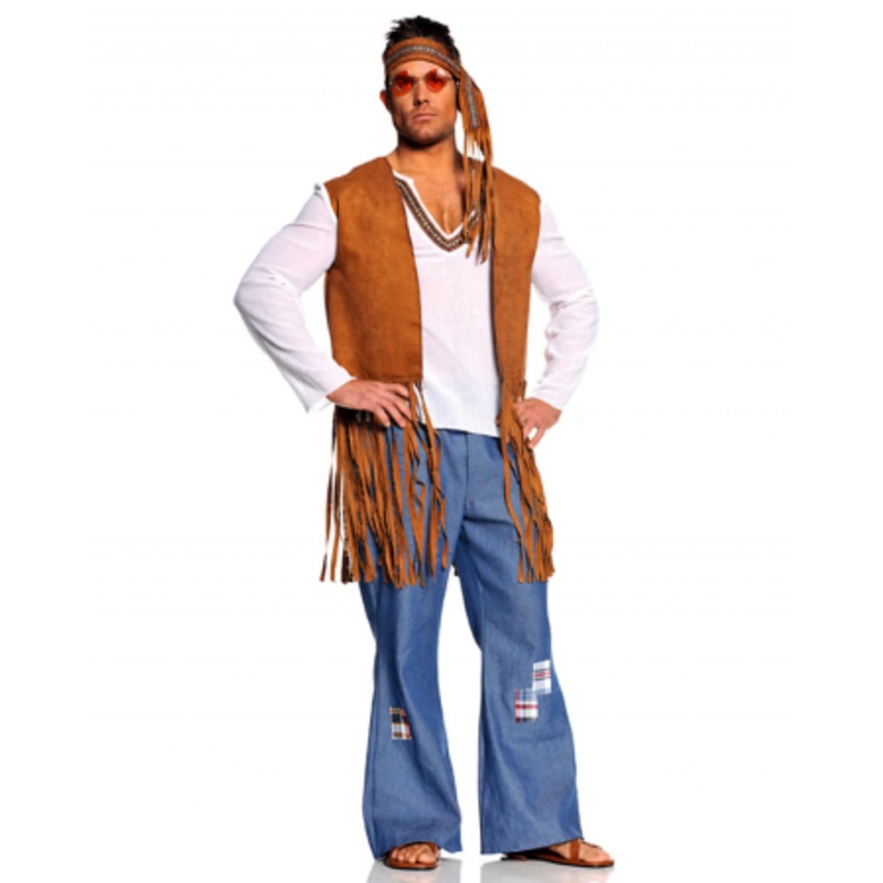 Hippie Costume Men One Size