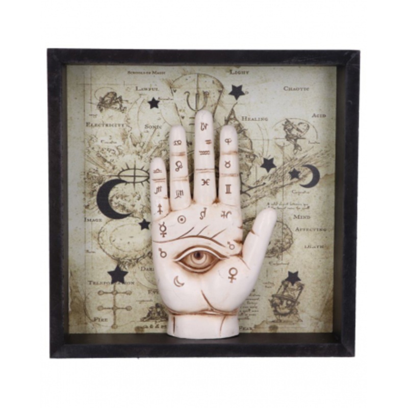 Palmistry Divination Hand Mural 20cm