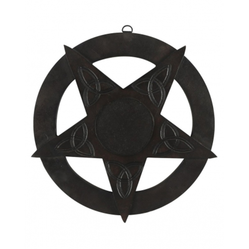 Pentagram Wooden Mural 30,5cm