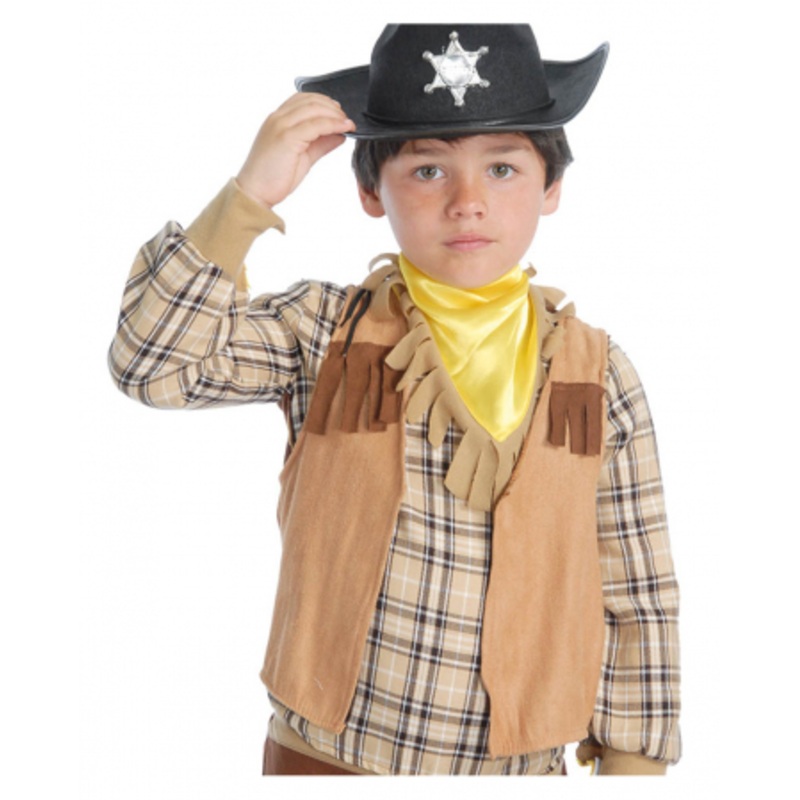 Sleeveless Cowboy Vest For Children