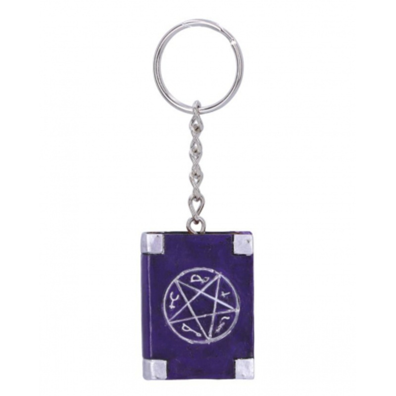 Witch Book Keychain