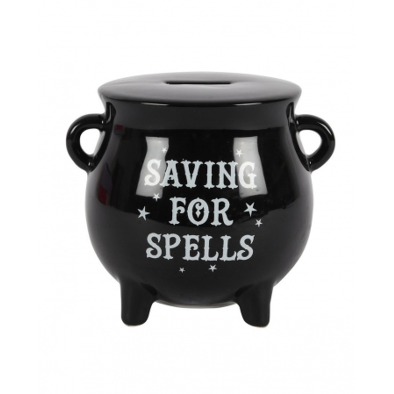 Witch Cauldron Money Box