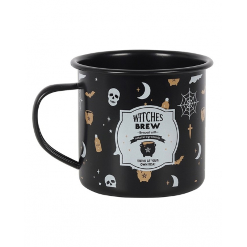 Witch Potion Enamel Cup