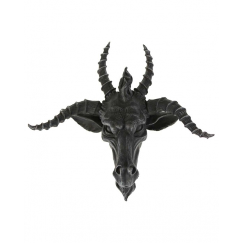 Baphomet Goat Of Mendes Wall Relief 25cm