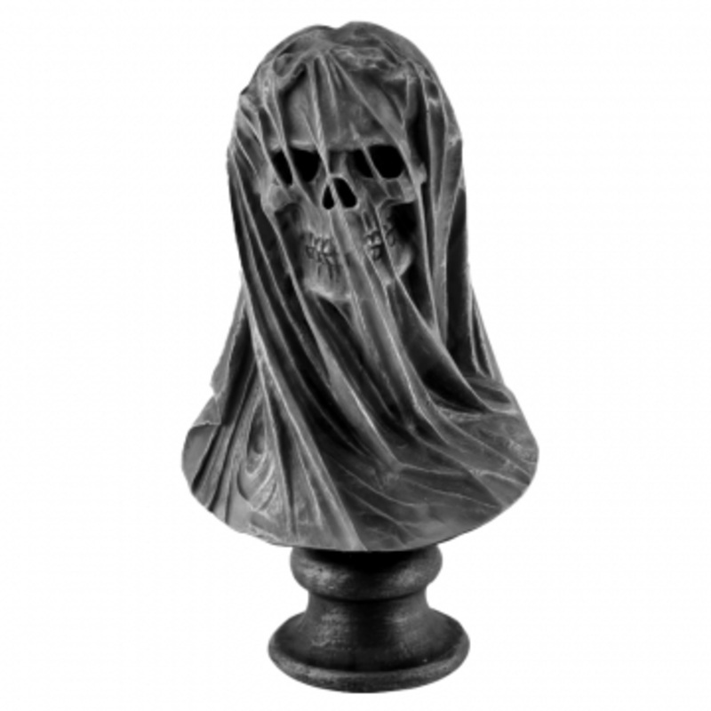 Dark Veil Skull Bust 21cm