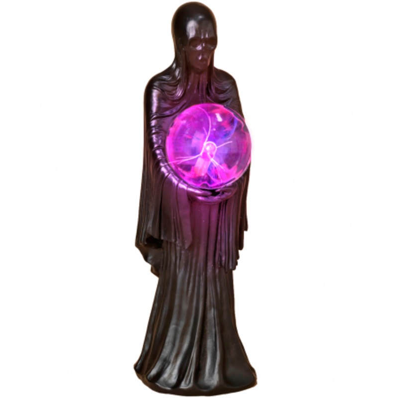 Grim Reaper With Glowing Glass Ball