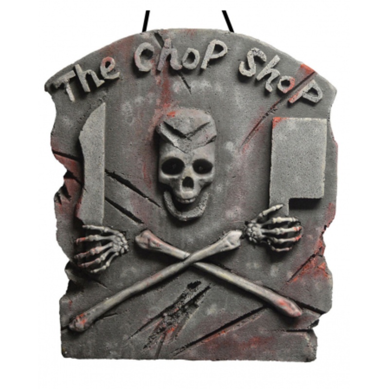 Halloween Pub Sign With Lighting 53cm