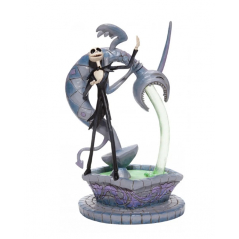 Jack Skellington At The Fountain Figure 24cm