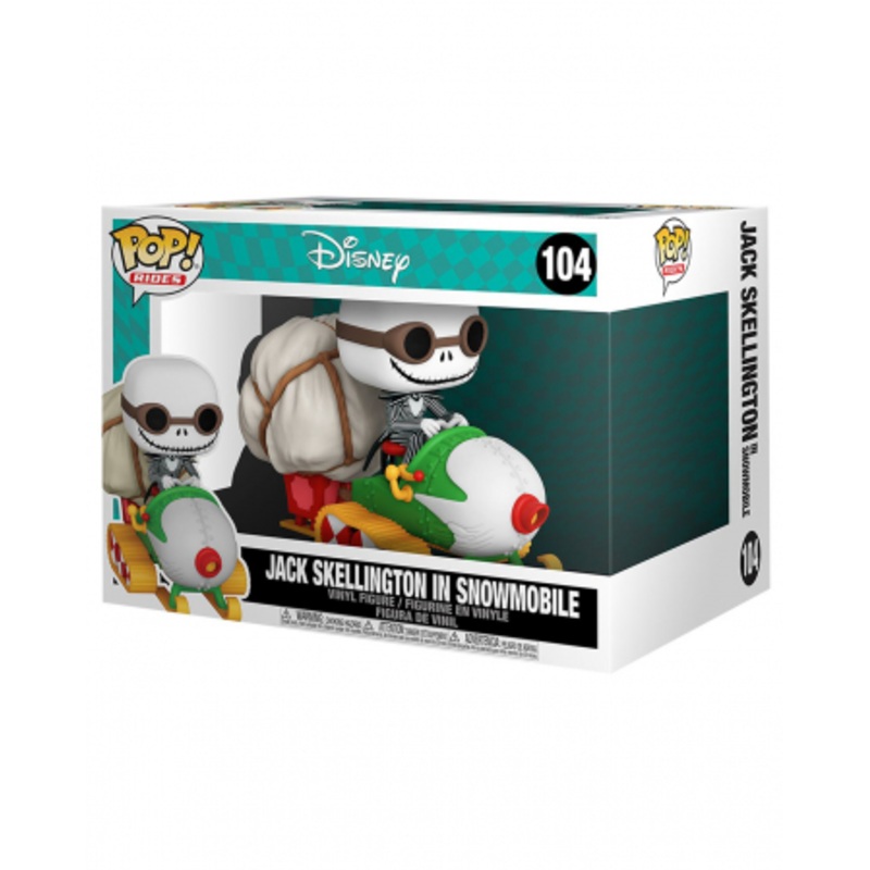 Jack Skellington In Snowmobile Funko POP! Figure