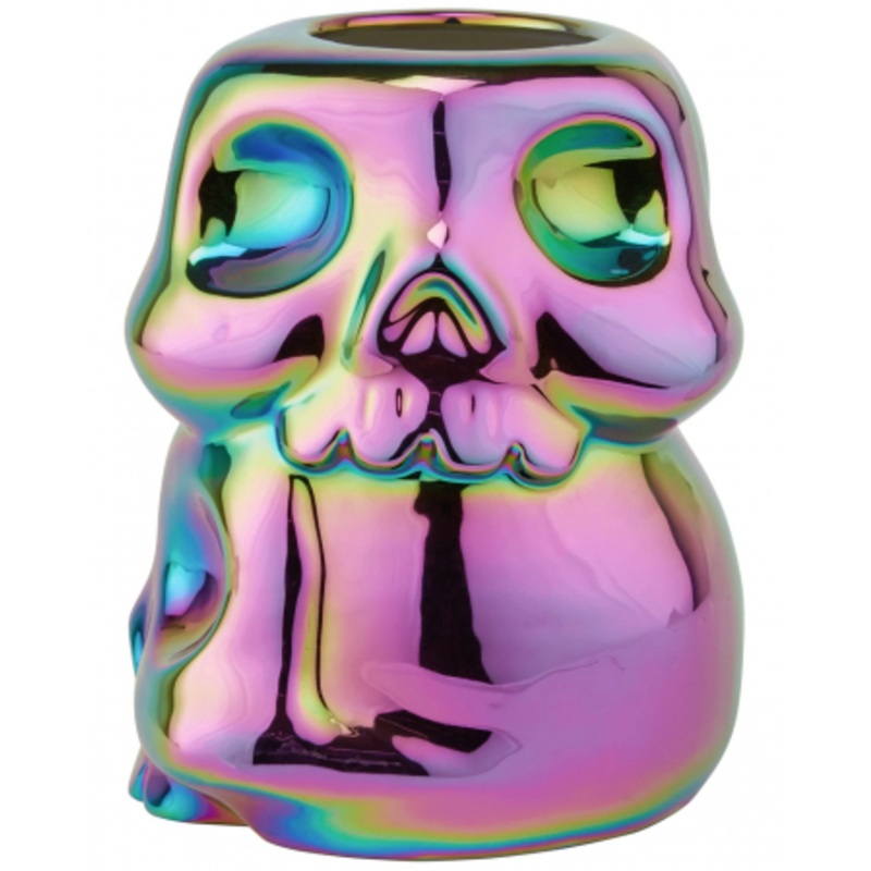 KILLSTAR Rainbow Skull Vase
