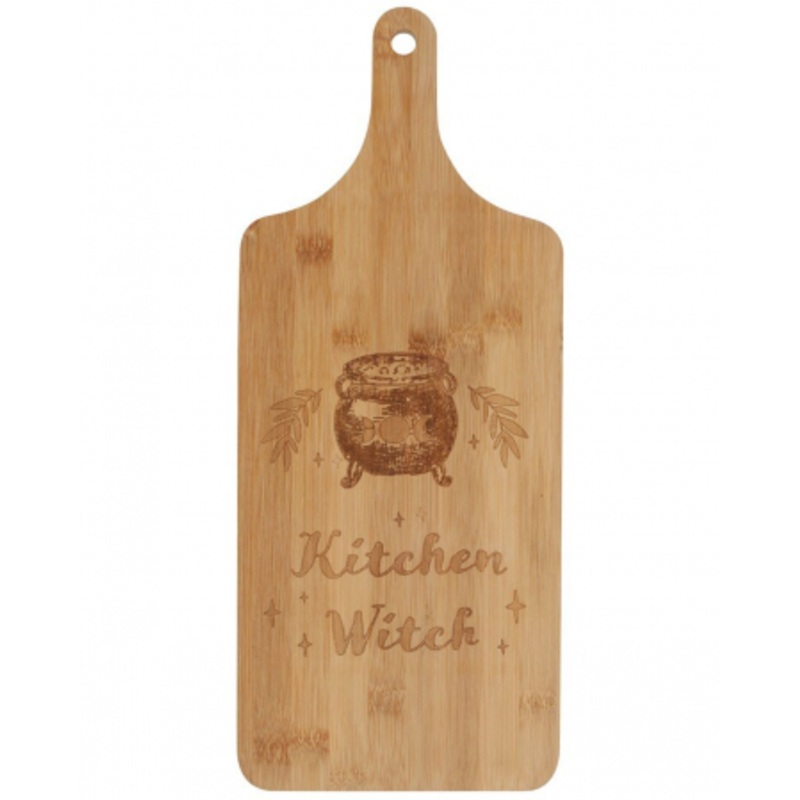 Kitchen Witch Wood Cutting Board