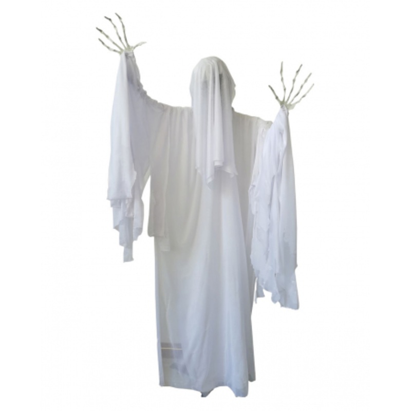 Life Size Skeleton Ghost With Sound & Movement