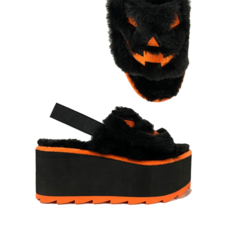 Lilly Jack O'Lantern Platform Sandals 39