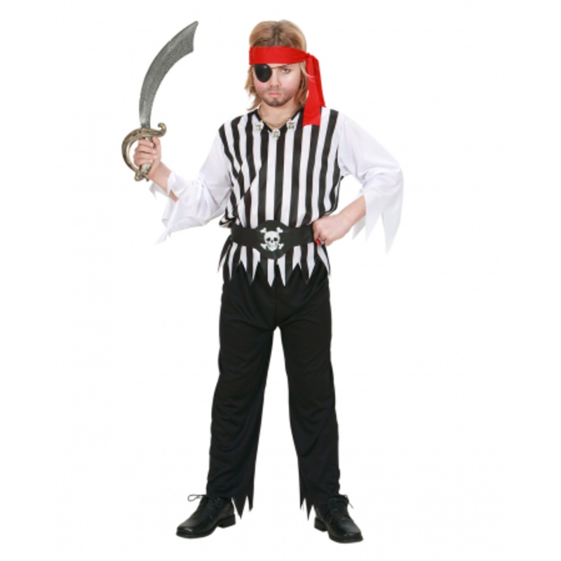 Pirate Kids Costume With Headband 4 Pcs. XXS/104