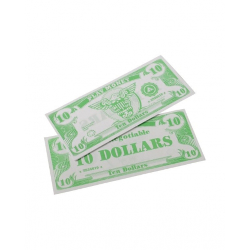 Play Money 10$ Bills 1000 Pieces