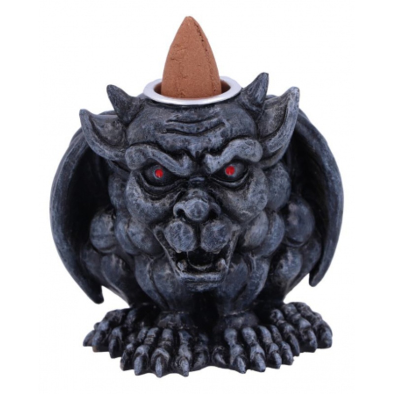Small Gargoyle Backflow Incense Cone Holder 7.4cm