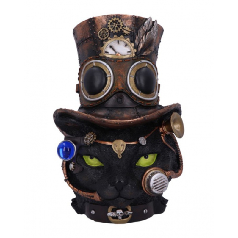 Steampunk Felius Mogg Cats Figure 28.8cm