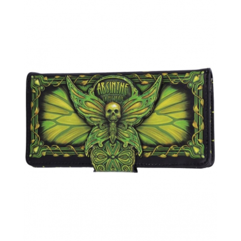 Absinthe - La Fee Verte Green Fairy Purse